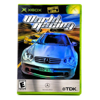 World Racing Xbox Good CIB - Front Of Retail Game Box