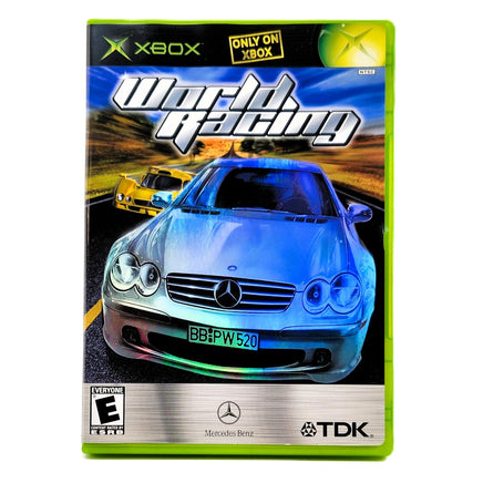 World Racing Xbox Good CIB - Front Of Retail Game Box
