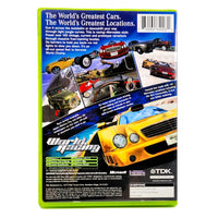 World Racing Xbox Good CIB - Back Of Retail Game Box