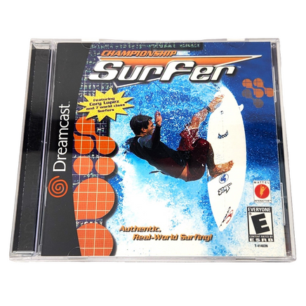 Championship Surfer Dreamcast Very Good - Front Of Game Case