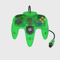 Proto64 Wired Controller For Nintendo 64 Crystal Jade N64 Gamepad Replacement Brand New - Rendered Video of Product