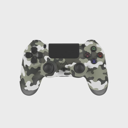 PS4 Wireless Controller Camo Gamepad Replacement Brand New - Video of control pad showing actions of buttons and analog sticks in motion