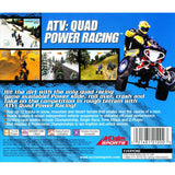 ATV Quad Power Racing for PlayStation 1 back
