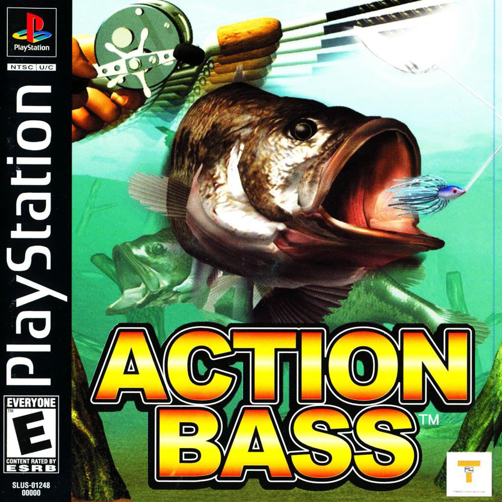 Action Bass - PlayStation 1 Game - Complete