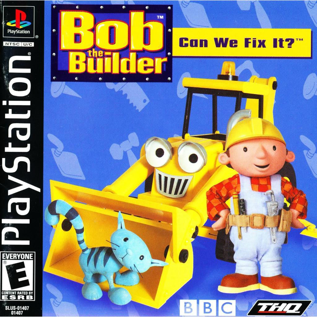 Bob the Builder: Can We Fix It? - PlayStation 1 Game - Complete
