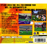 NFL 2K - Sega Dreamcast Game - Complete