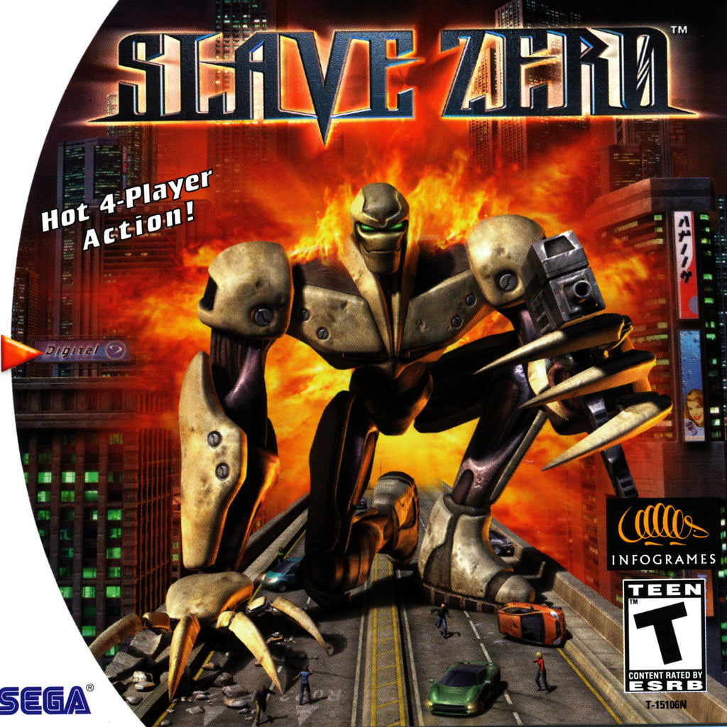 Slave Zero - Sega Dreamcast Game - Complete