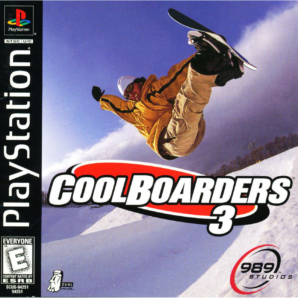 Cool Boarders 3 - PlayStation 1 Game - Complete