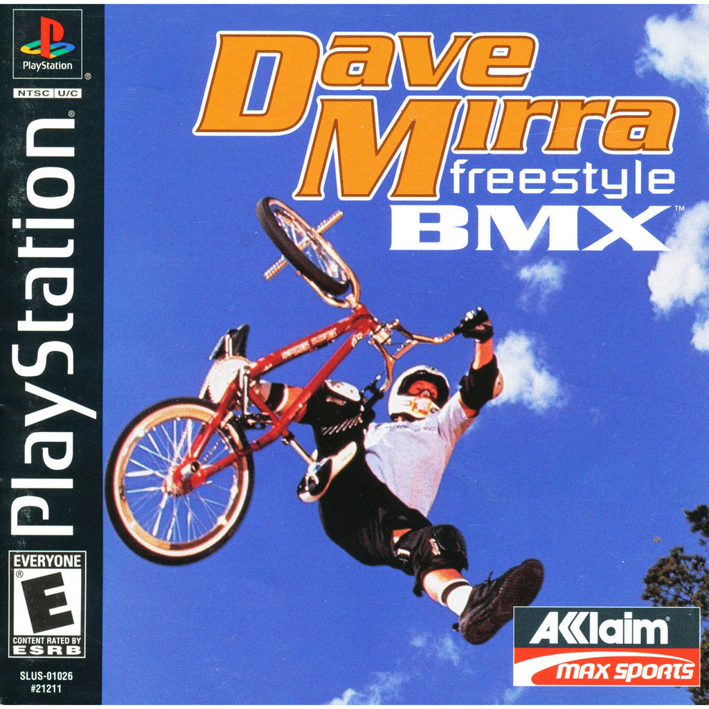 Dave Mirra Freestyle BMX - PlayStation 1 Game - Complete
