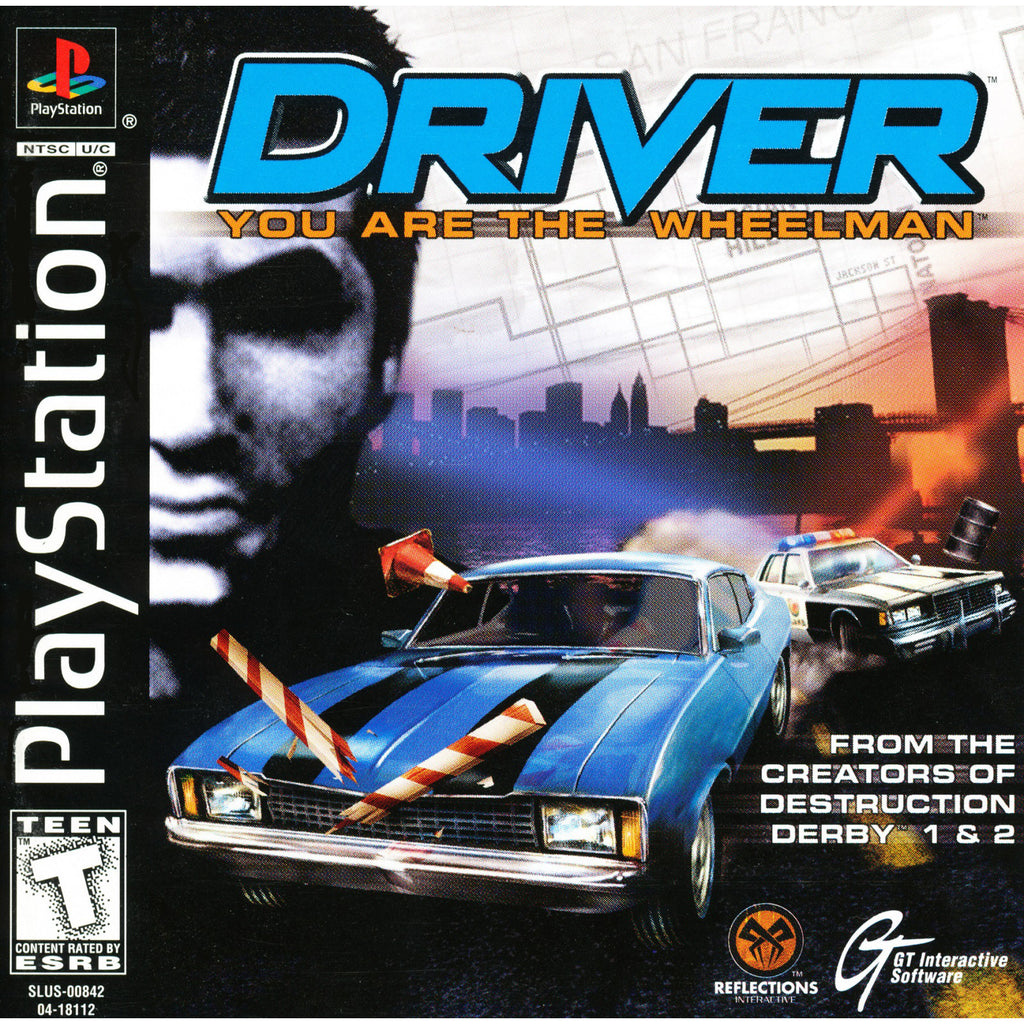 Driver - PlayStation 1 Game - Complete