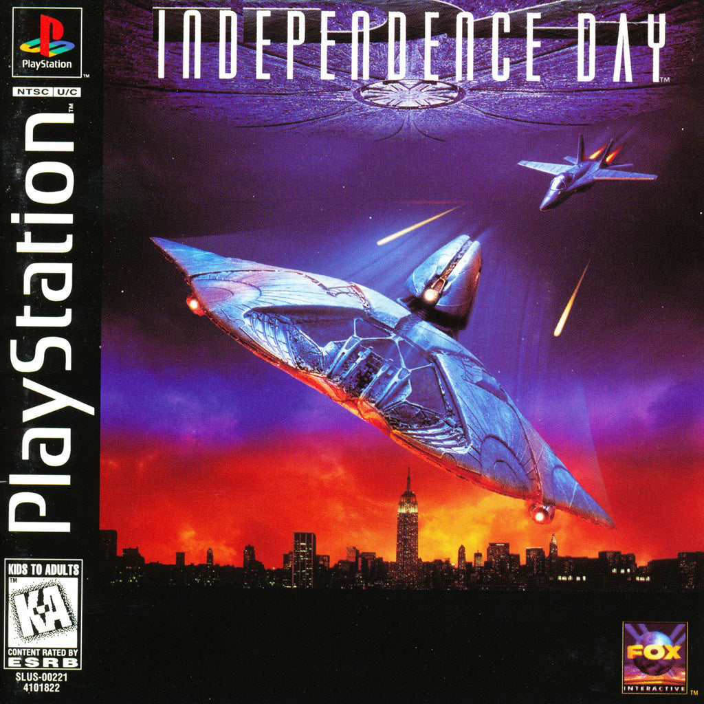 Independence Day - PlayStation 1 Game - Complete