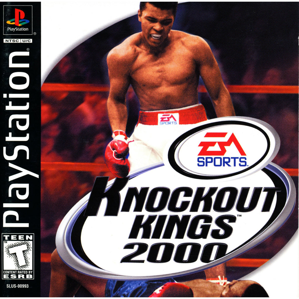 Knockout Kings 2000 - PlayStation 1 Game - Complete