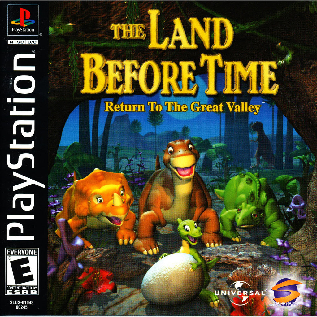 The Land Before Time - PlayStation 1 Game - Complete