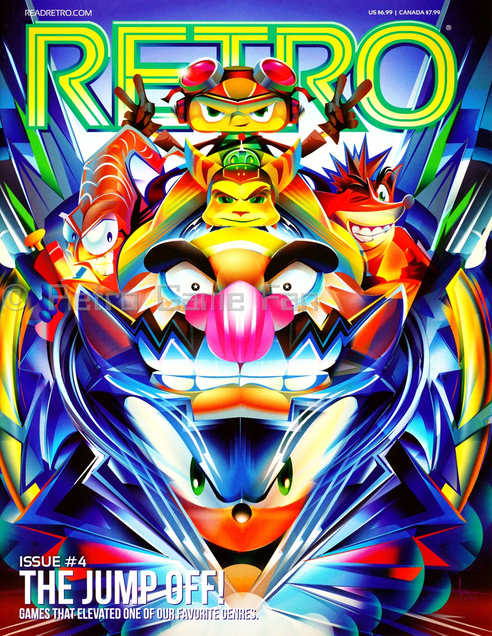 RETRO Video Game Magazine, Issue 04 Front