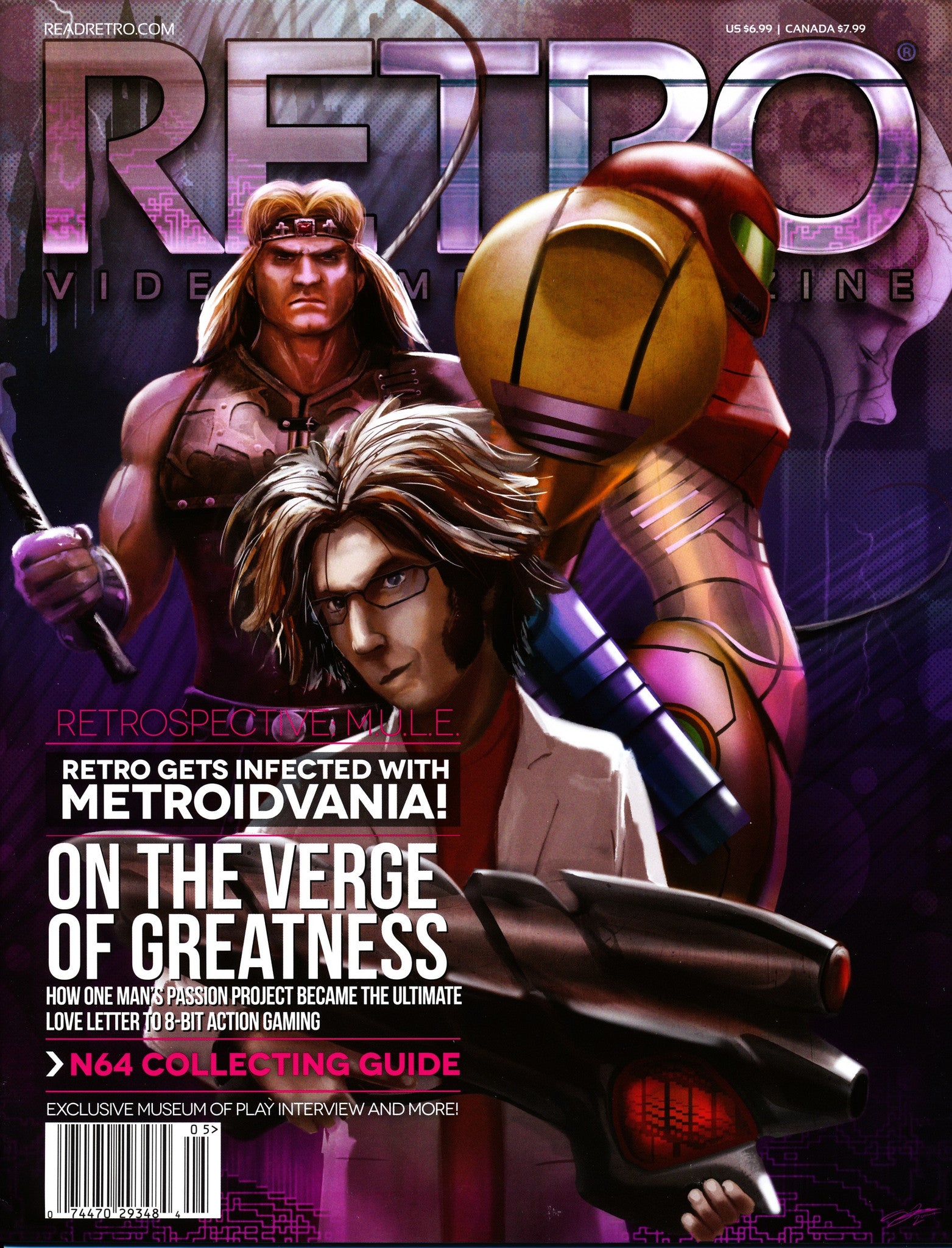 RETRO Video Game Magazine Issue 5 Front