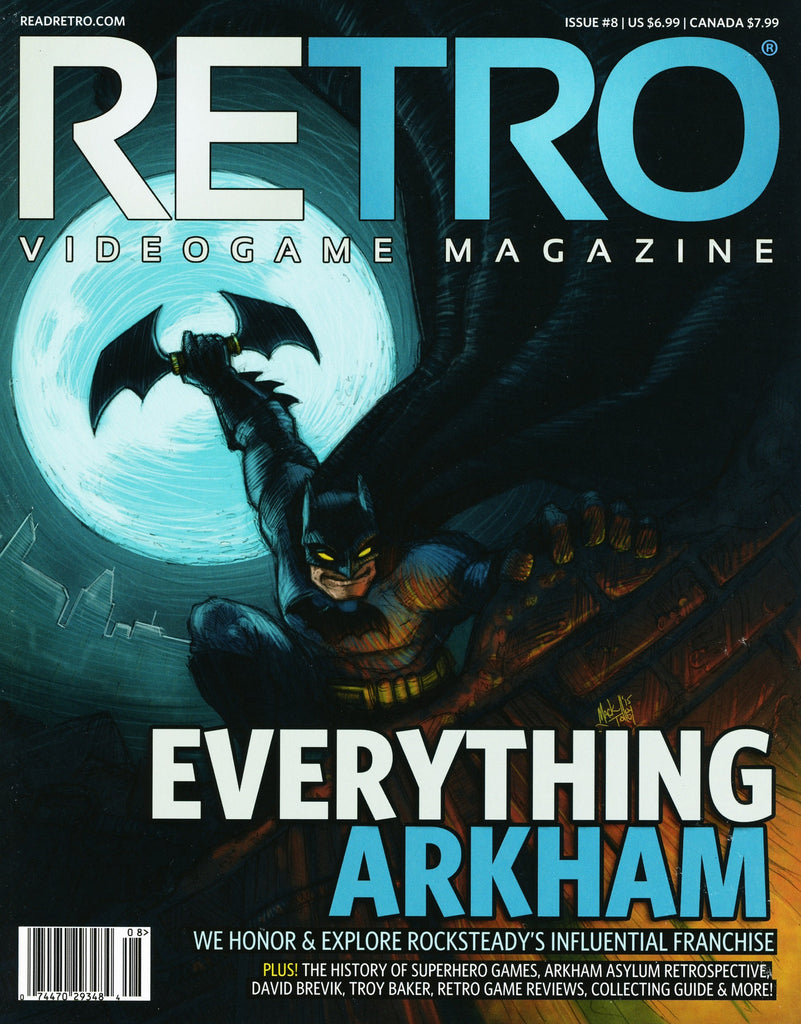 RETRO Video Game Magazine, Issue 08 2015, Batman, Spiderman
