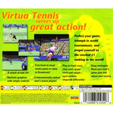 Virtua Tennis for Dreamcast back